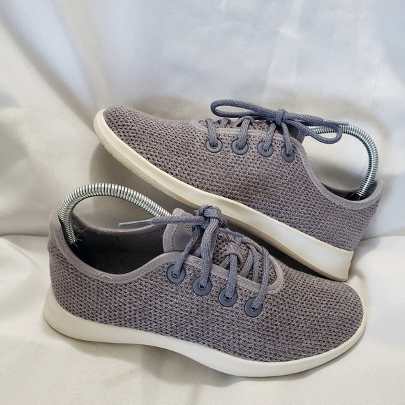 allbirds Shoes - Allbirds Tree Runners Sneaker Shoes Womens Size 8 Periwinkle Blue Gray Purple